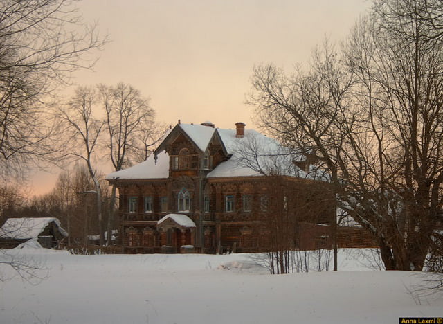 Case de lemn abandonate Rusia