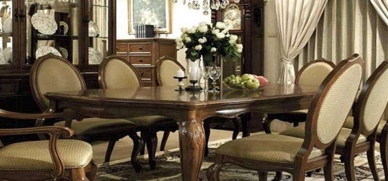French Antique Dining Set