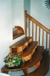 Trepte diferenta de nivel scari interioare de lemn