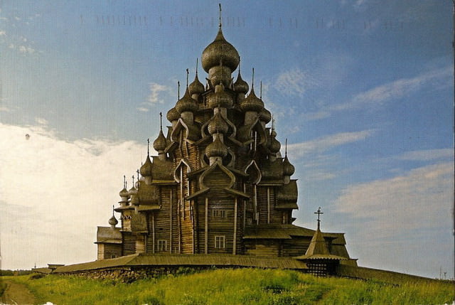 Biserica din lemn din Oreaokastro - Rusia Eterna