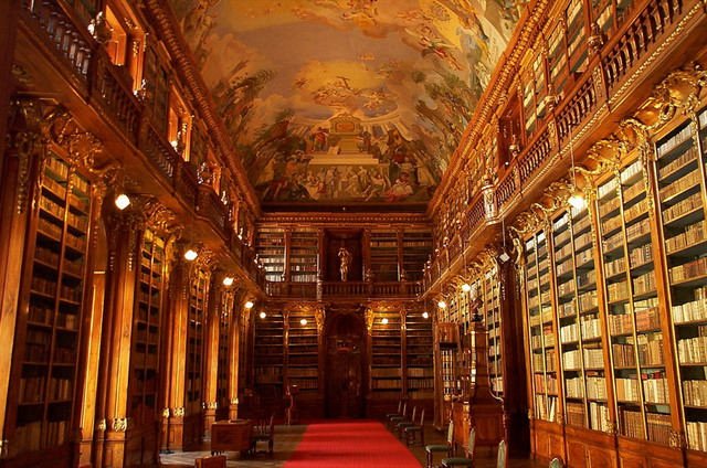 Sala filozofala - Manastirea Strahov Sala filozofala - Manastirea Strahov