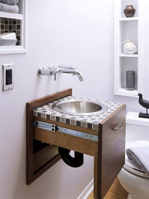Idee pentru chiuveta in baie mica amenajare bai mici