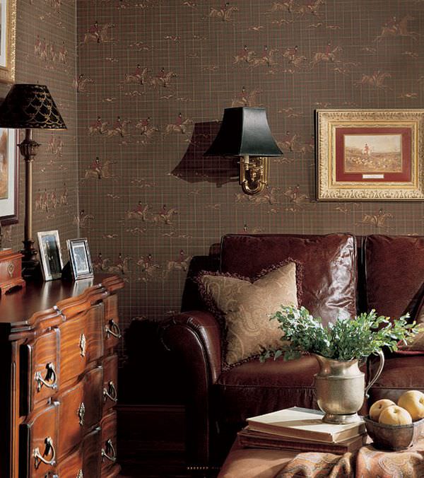 design interior masculin francez design interior cu tapet - design francez