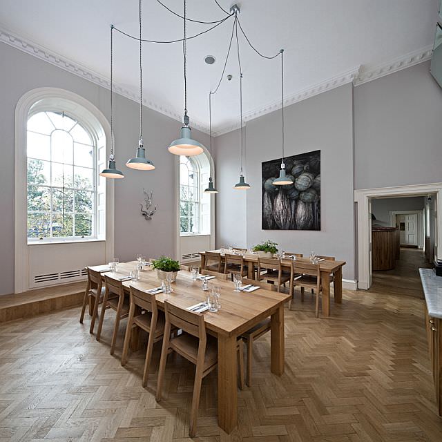 dining cu decor industrial camera decorata in stil retro - Design contemporan