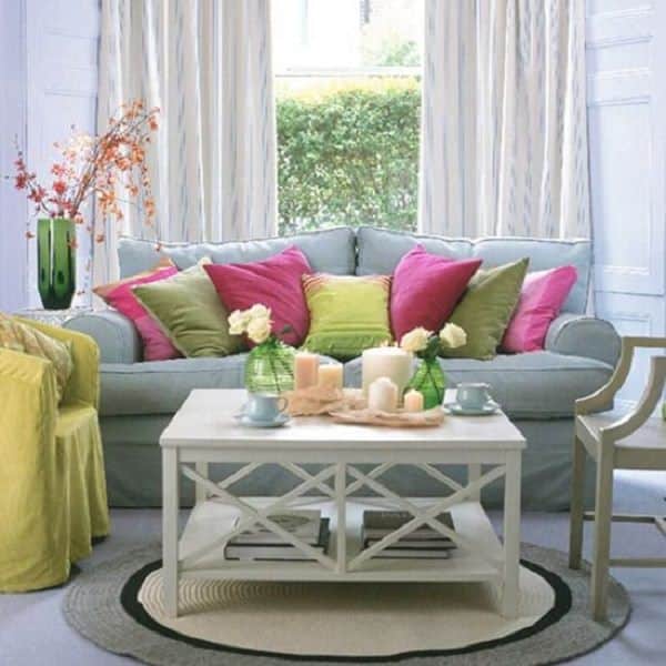 accente de culoare decor primavaratic