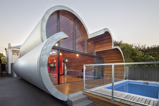 casa in forma de nor