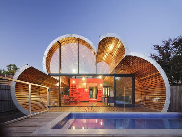 casa in forma de nori
