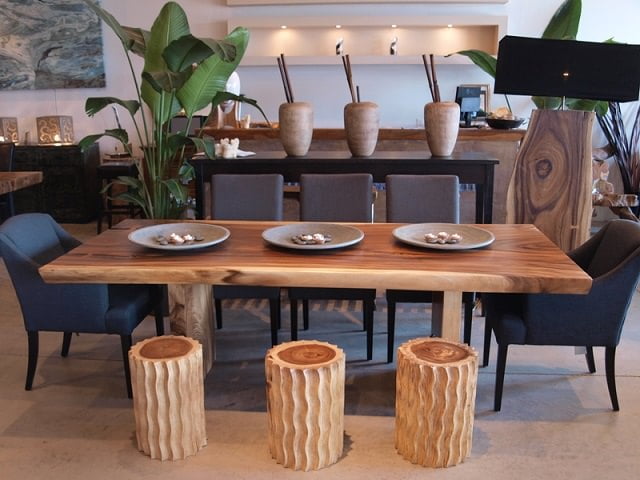 Cu ce texturi si imprimeuri ne imbracam casa in 2013? 5 dinning room organic