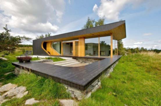 exterior de lemn natural pentru casa de panorama casă destinată panoramei