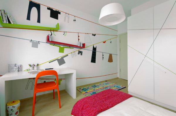 camera unui copil modern