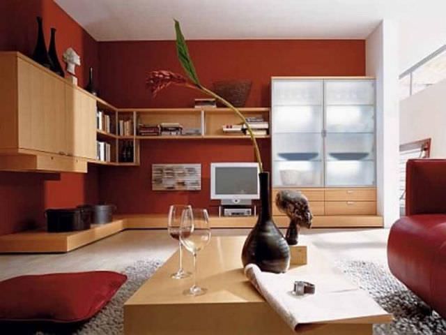 culori ruginii pentru un living relaxant tomana 2013