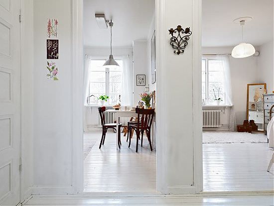 Magie invaluita in 34 metri patrati 1 apartament scandinav cu o camera