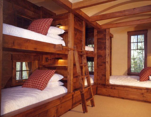 paturi etajate din lemn
