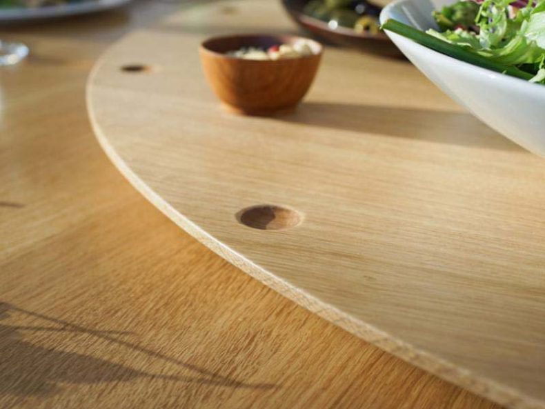 Sistemul rotativ Lazy Susan sau Mary pentru mesele rotunde 5 sistemul rotativ de la Berrydesign