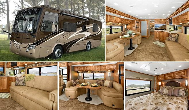 Ideea de vacanță cu motorhome - rulota de lux, motorizata 1 motorhome de vacanta
