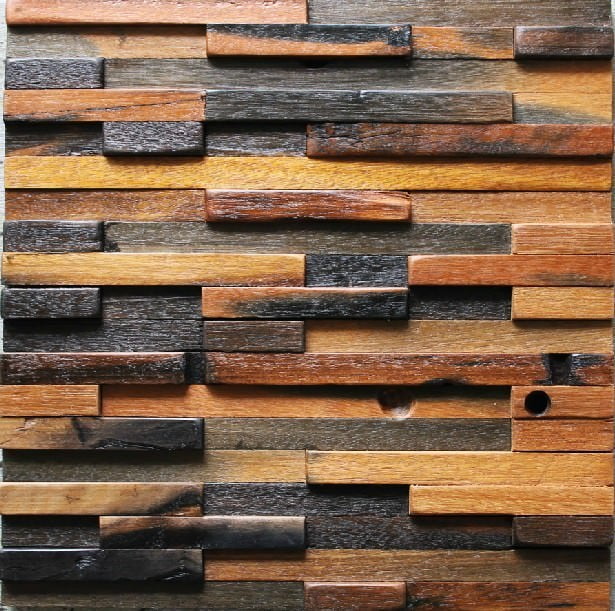 mozaic din lemn