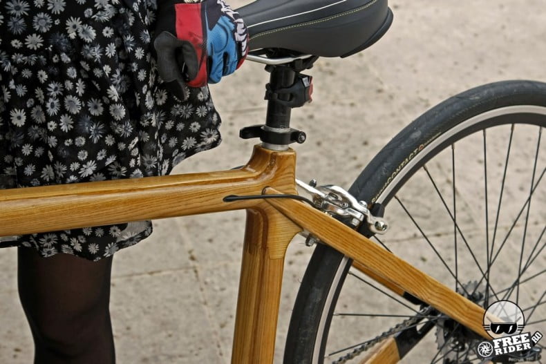 fabricat in Romania - Bicicleta de lemn