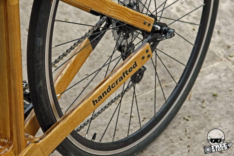 fabricat in Romania - Bicicleta de lemn