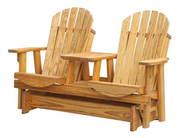 scaune pentru terasa din lemn