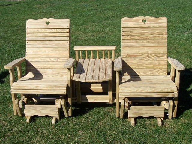10 modele diferite de scaune pentru terasă Adirondack 1 scaun de terasa din lemn