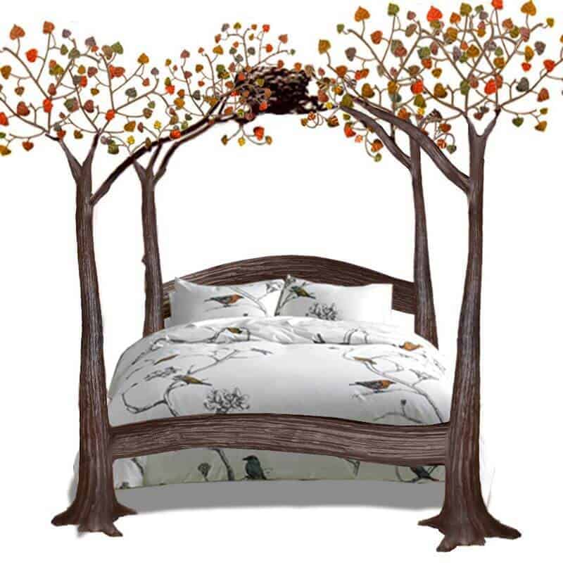 Patul copac - amintire din timpurile când dormeam în copaci 3 patul copac 4