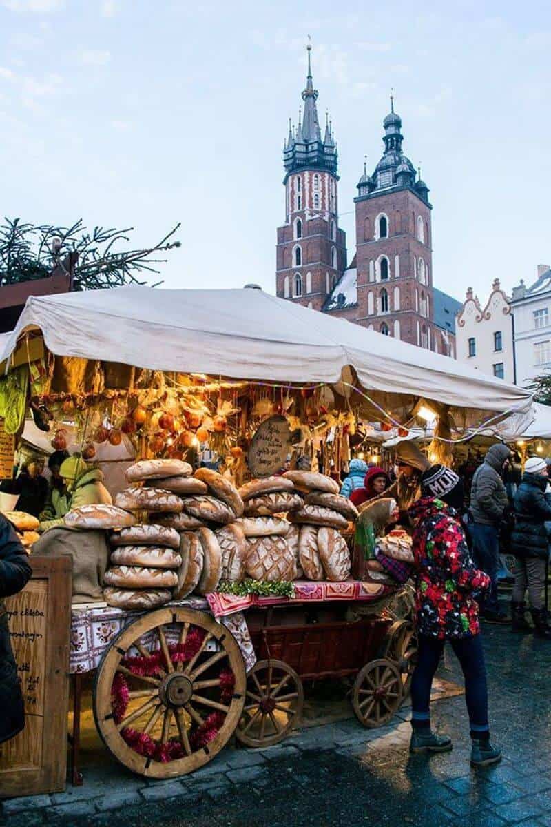 Targul de Craciun din Cracovia - lipsit de artizani 6 targul de craciun