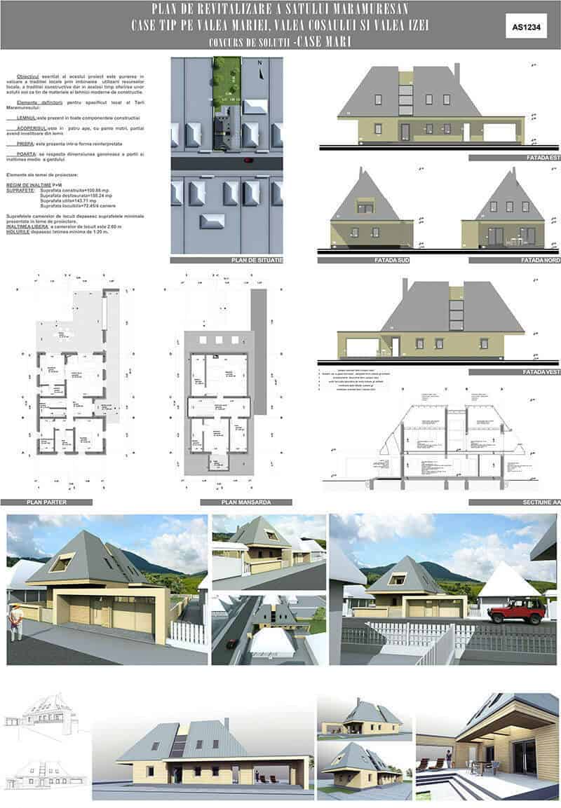 proiect complet gratuit Casa Archor