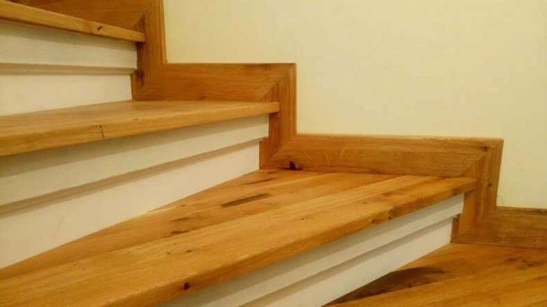 Trepte din stejar masiv - procesul de la comandă până la montaj 2 trepte din stejar masiv