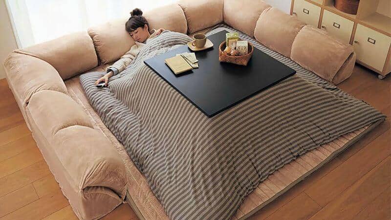 Kotatsu - masa japoneză care te încălzește 2 kotatsu