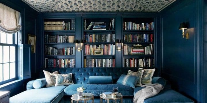 Biblioteca dintr-o casă - în sufragerie sau în birou? 7 biblioteca