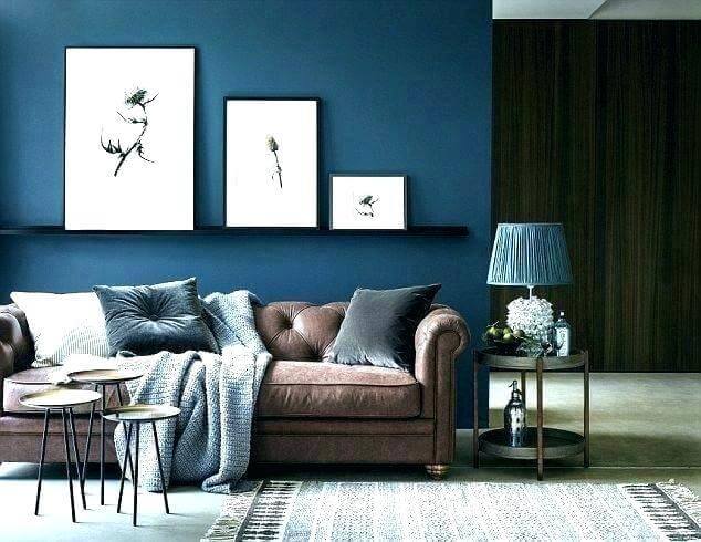 Living albastru - 7 idei pentru decorarea spațiului 6 living albastru