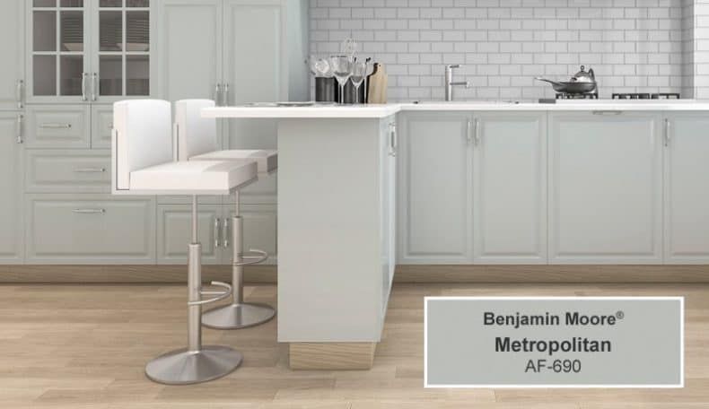 Metropolitan AF-690 - Culoarea anului 2019 la Benjamin Moore 8 Metropolitan AF-690 Benjamin Moore