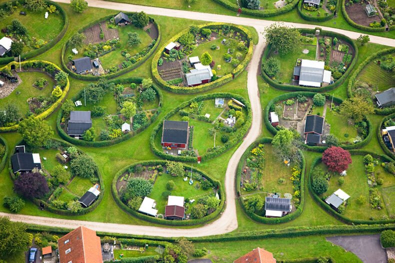 Grădini urbane pentru gulere albastre - 2 locații daneze 2 Naerum Allotment Gardens 1